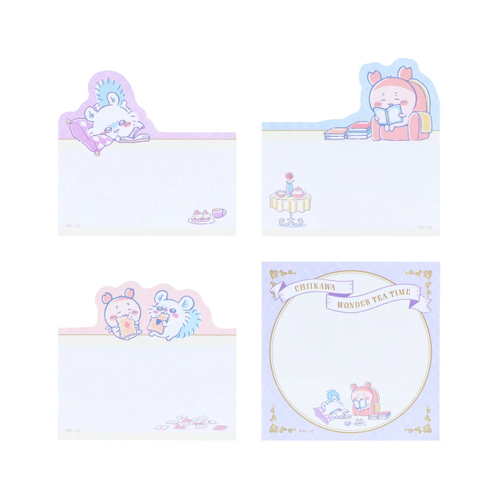 ちいかわ ダイカットブロック付箋(ティータイムB) - Image 4