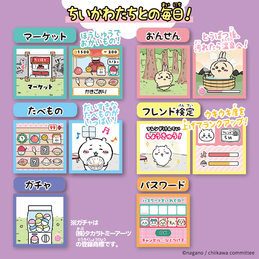 ちいかわ カメラでヤーッ!!(パープル) - Image 5