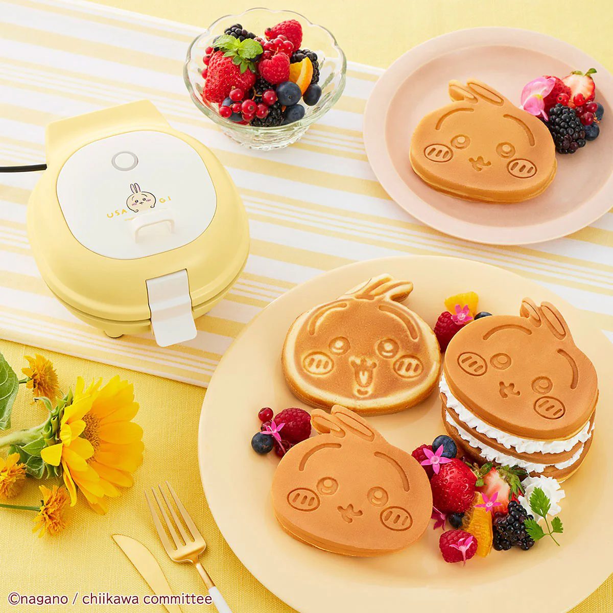 ちいかわ こんがりきゃらパンケーキメーカー(うさぎ) - Image 2