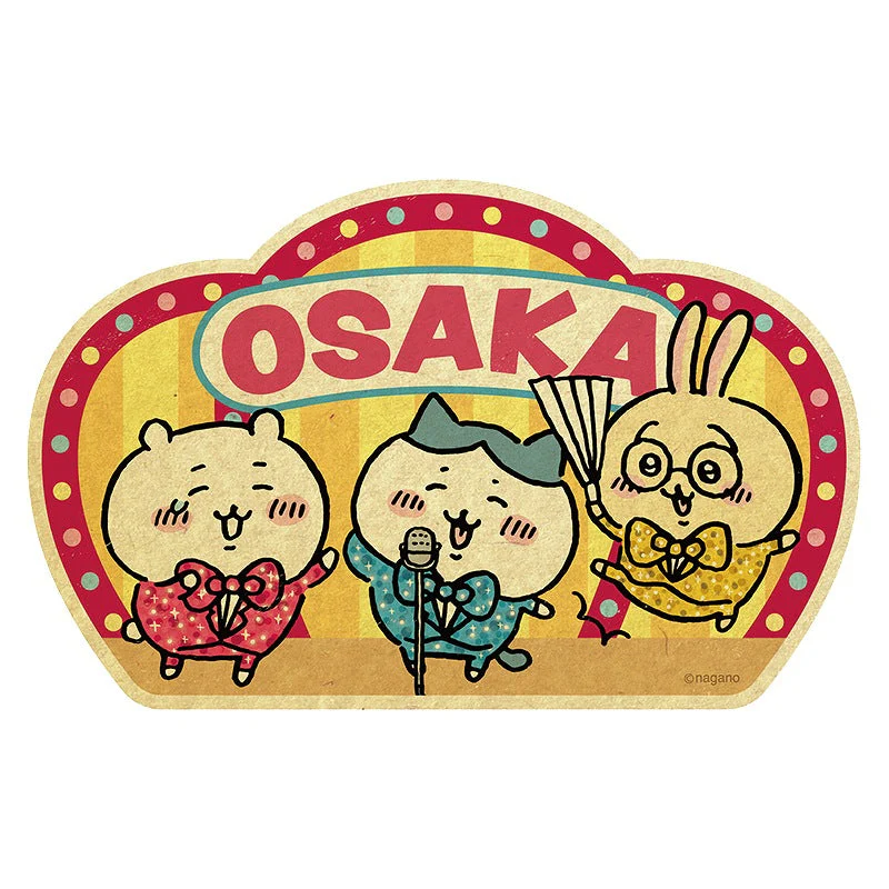 ちいかわ トラベルステッカー⑨OSAKA