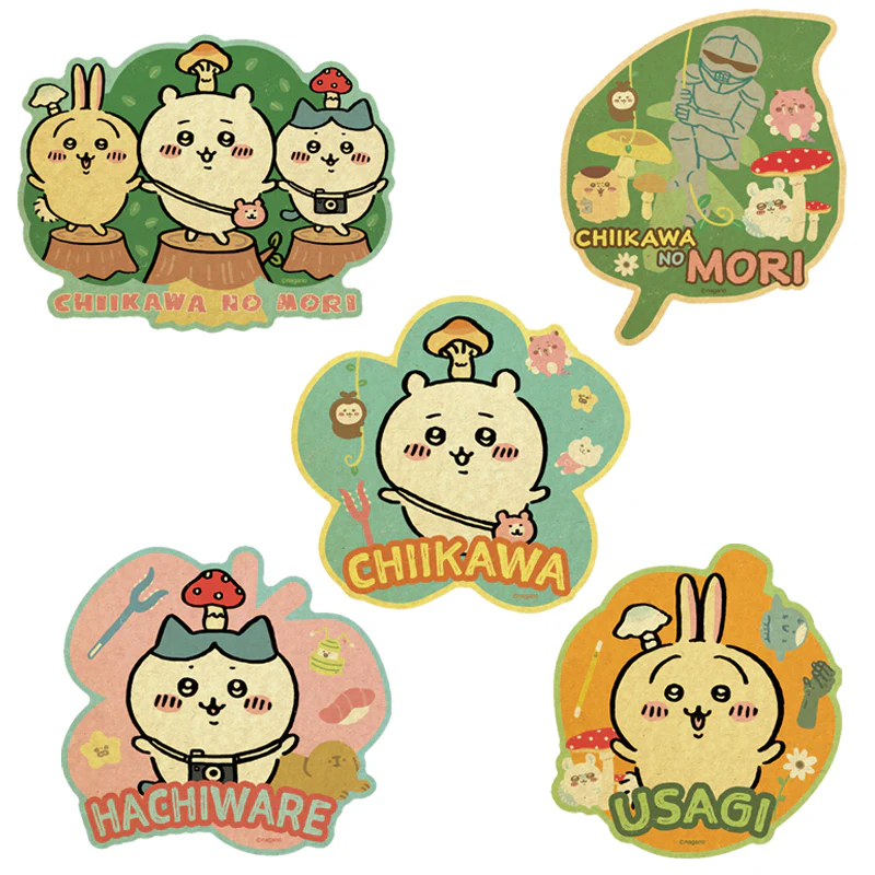 ちいかわ トラベルステッカー(1)ちいかわ&ハチワレ&うさぎ - Image 3