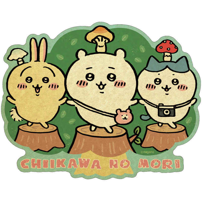 ちいかわ トラベルステッカー(1)ちいかわ&ハチワレ&うさぎ - Image 4