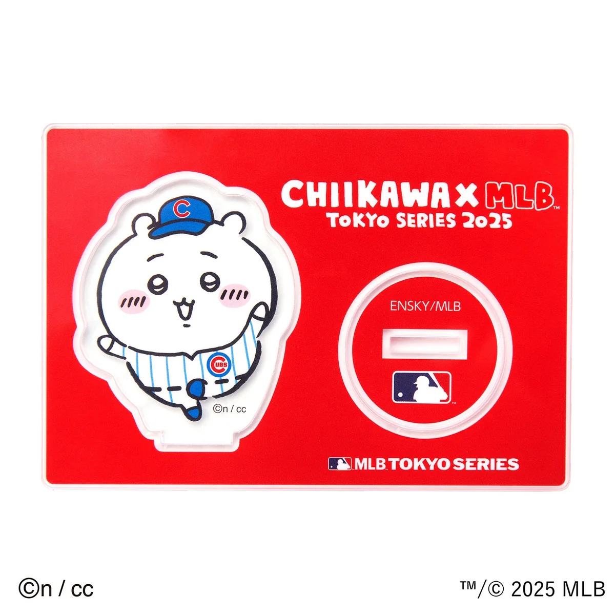 ちいかわ×MLB TOKYO SERIES アクリルスタンド④ちいかわ（カブス） - Image 4