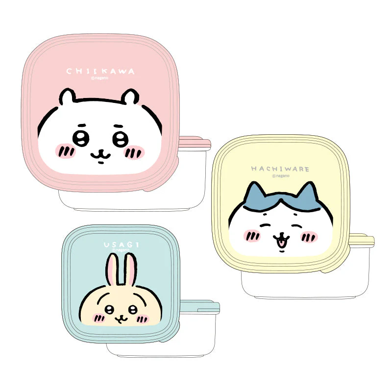 ちいかわ シール容器3Pセット