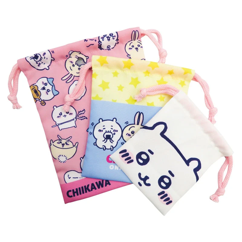 ちいかわ 3P巾着