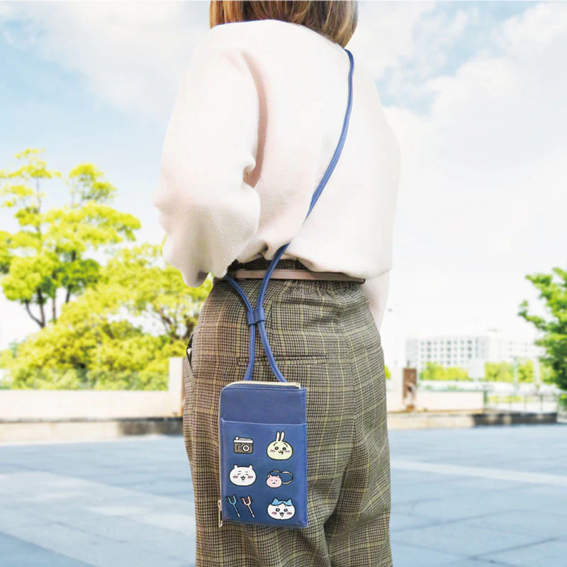 ちいかわ スマホショルダーポーチ(NV) - Image 3