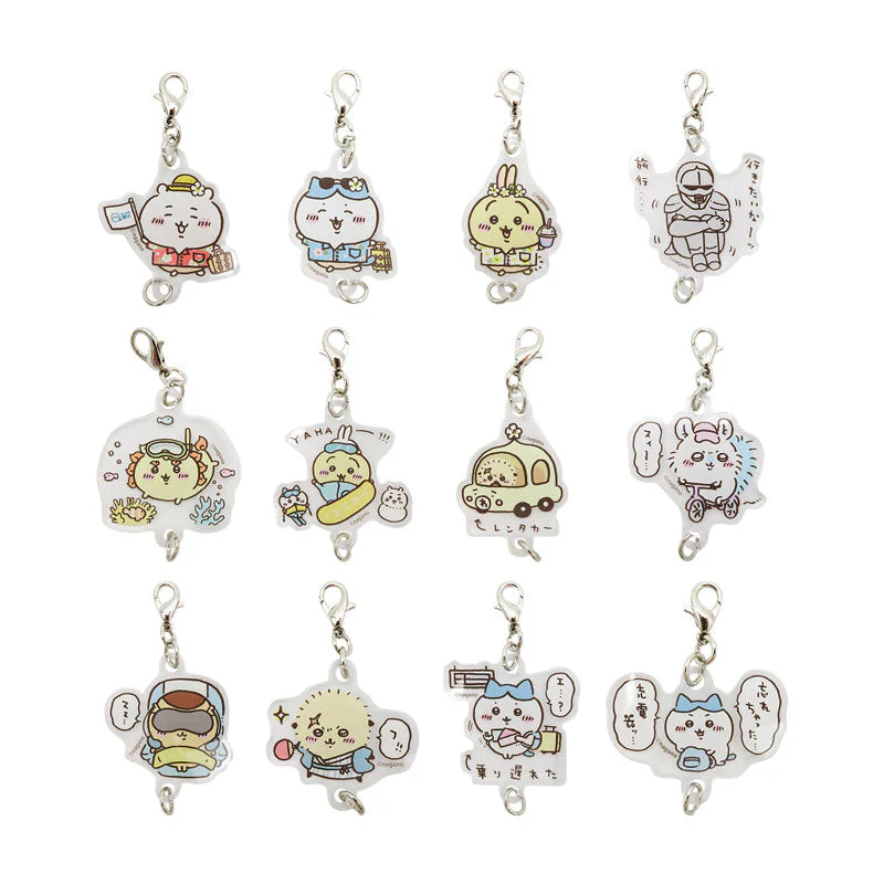 ちいかわ つながるアクリルチャームコレクション ちいかわ観光(全12種)【単品】【1会計 12個まで】