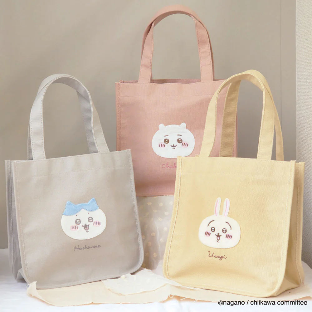 ちいかわ ふわふわワッペン ミニトート（ちいかわ） - Image 2