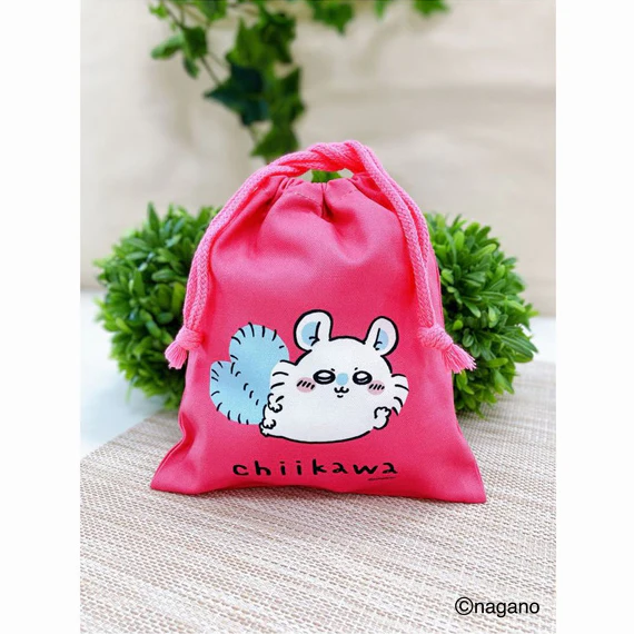 ちいかわ モモンガのクランベリーミックスと巾着（ステッカー付）（ぴーすなモモンガ） - Image 4