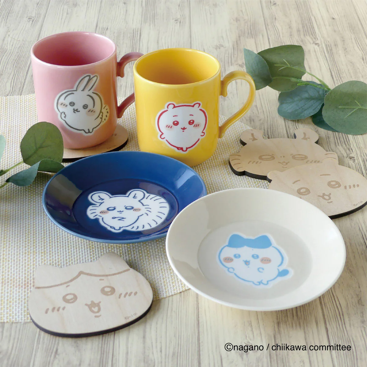 ちいかわ 木製コースター（ちいかわ） - Image 2