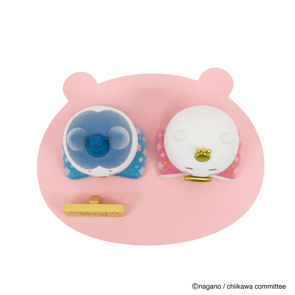 ちいかわ ちいかわ＆ハチワレ ミニ雛人形 - Image 9