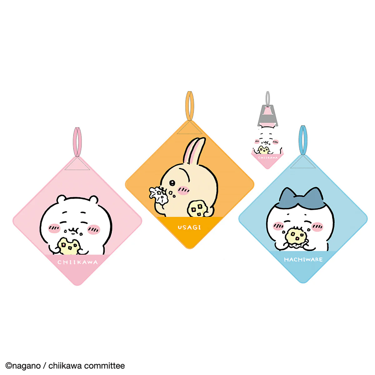 ちいかわ ループタオル3枚組（ちいかわたちのおかお）