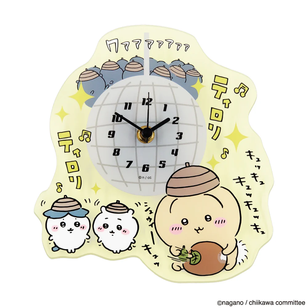 ちいかわ アクリル時計(あったんだ・・・こういう世界・・・) - Image 3