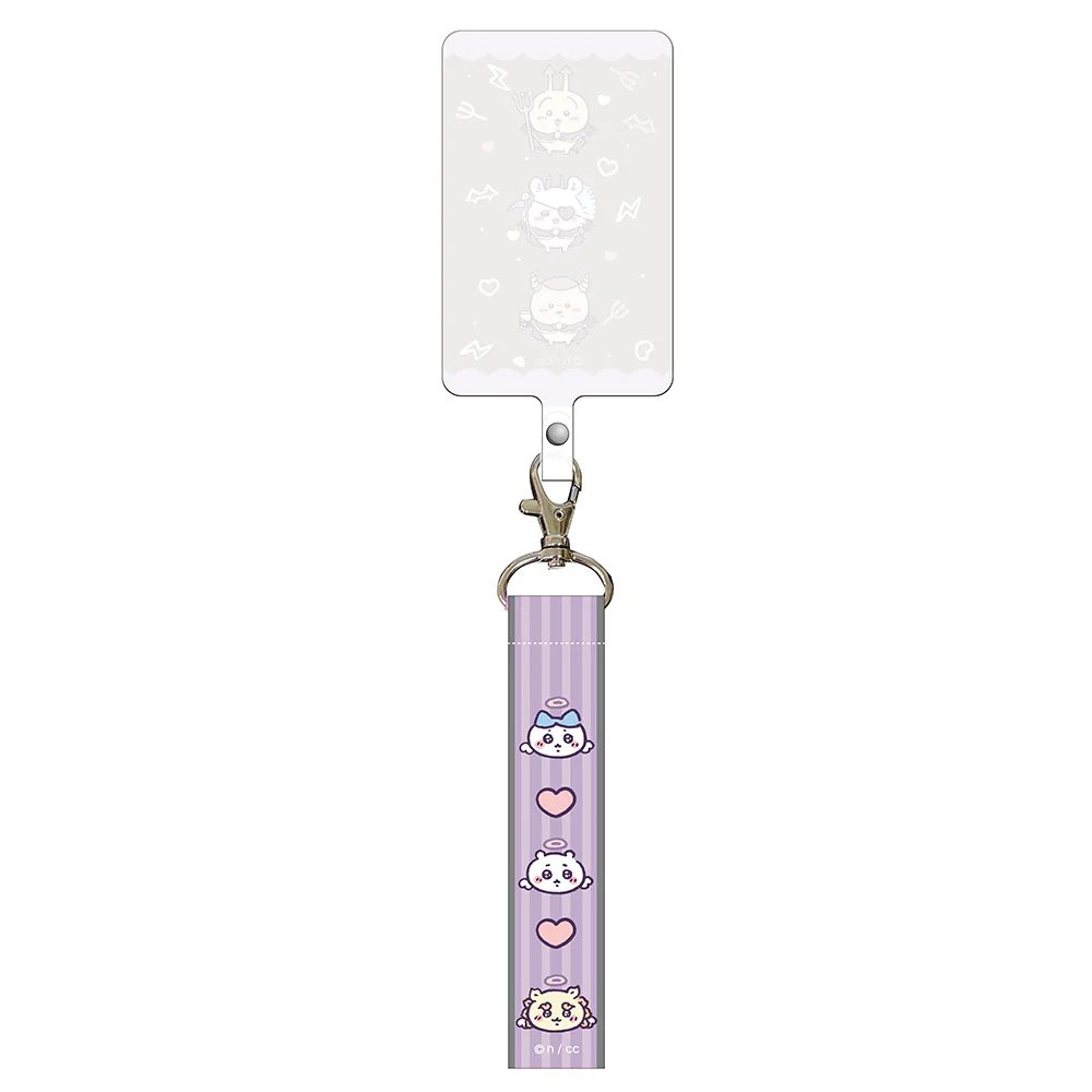 ちいかわ てんし♡あくま フォンタブ&ハンドストラップ(あくま) - Image 2