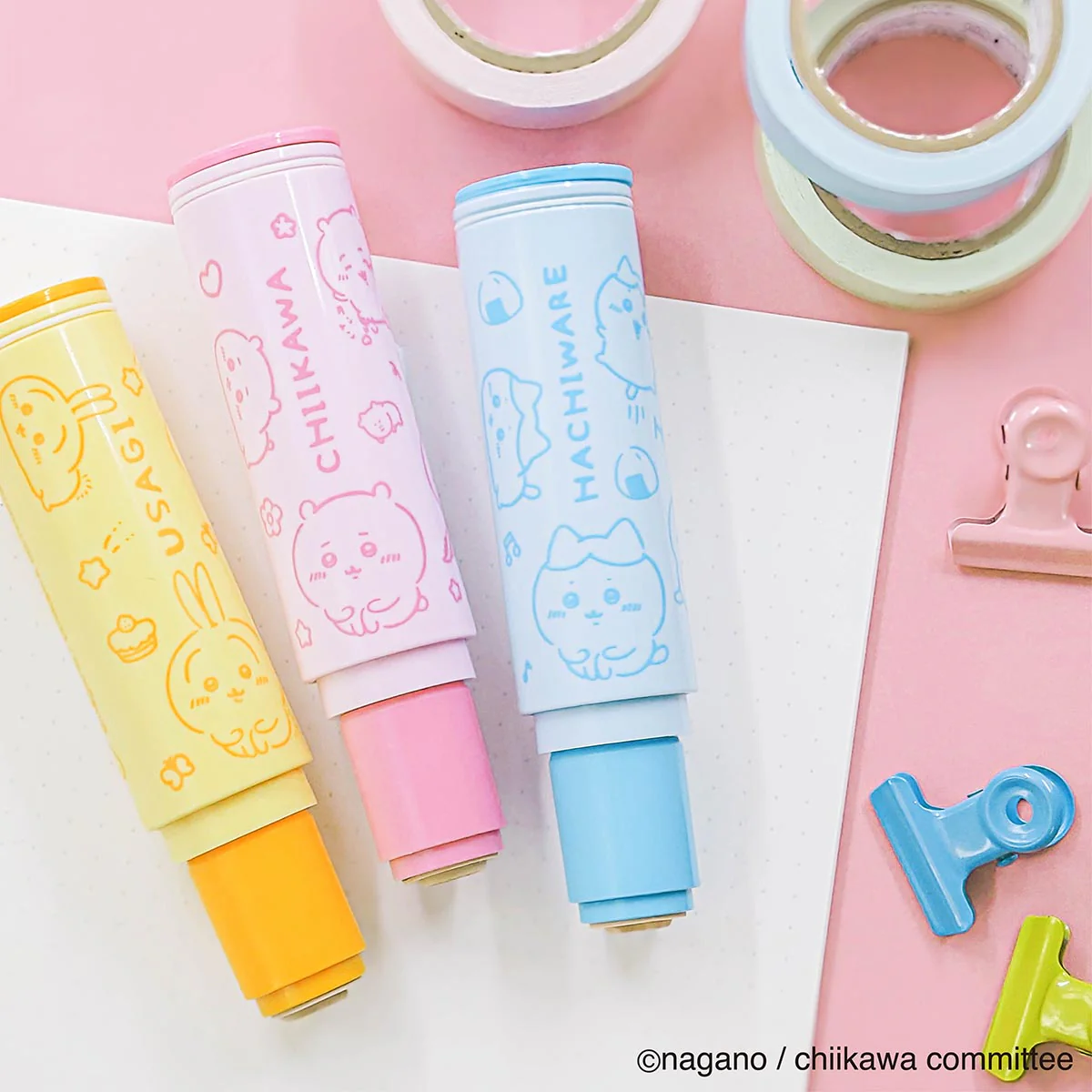 ちいかわ ネームスタンプホルダー（ハチワレ） - Image 2