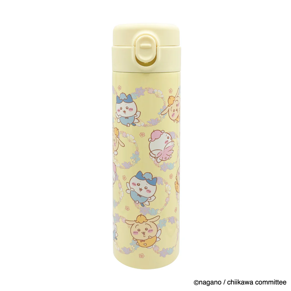 ちいかわ ワンタッチステンレスボトル 500ml(フェアリーフラワー)