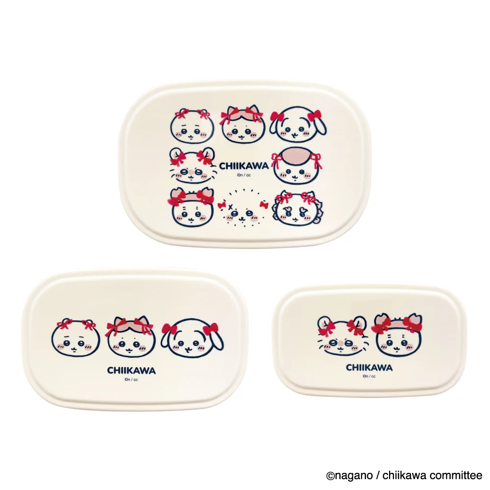 ちいかわ シール容器3Pセット(リボン)
