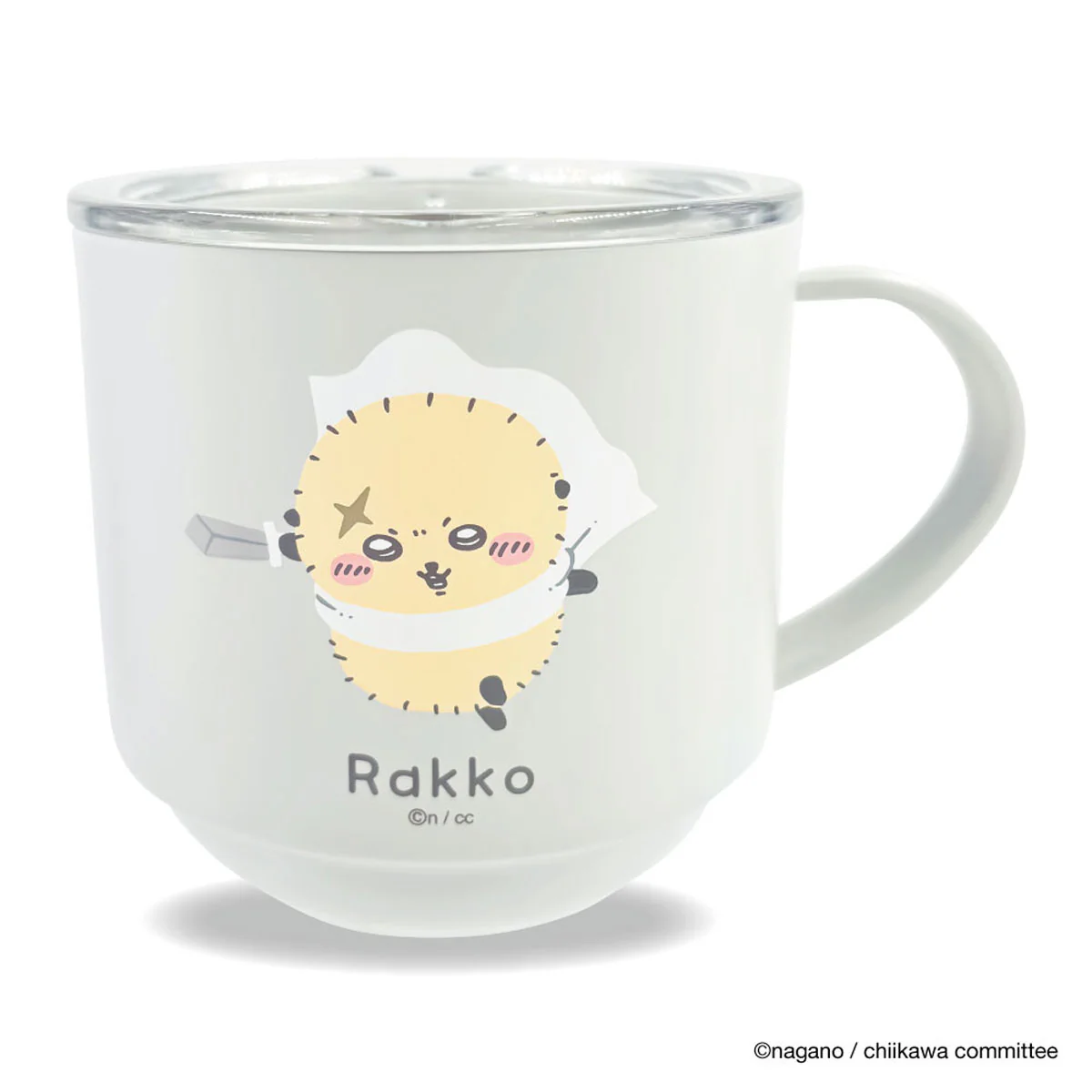 ちいかわ スタッキング蓋つきステンレスマグ(ラッコ) - Image 4