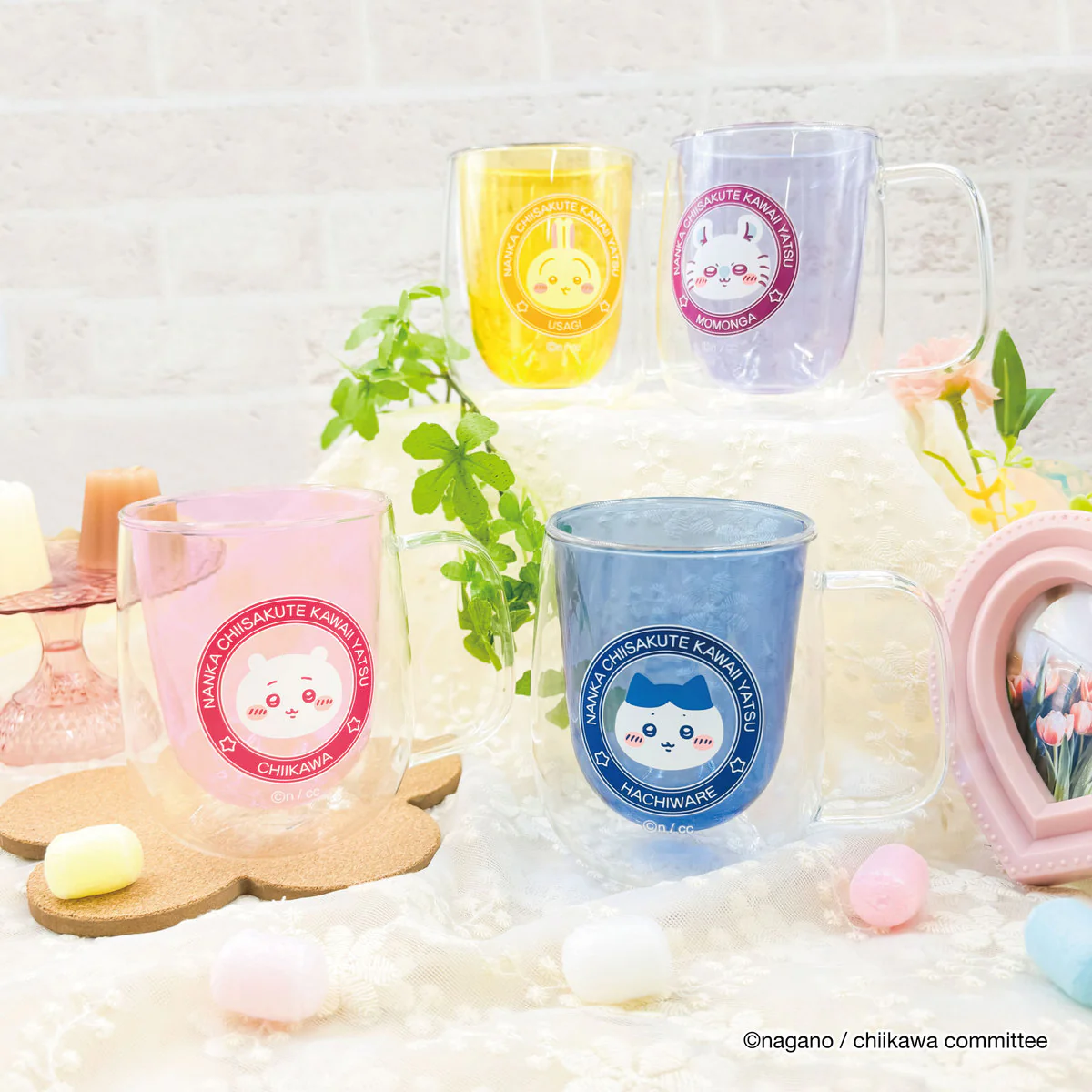 ちいかわ ダブルウォールグラス（モモンガ） - Image 2