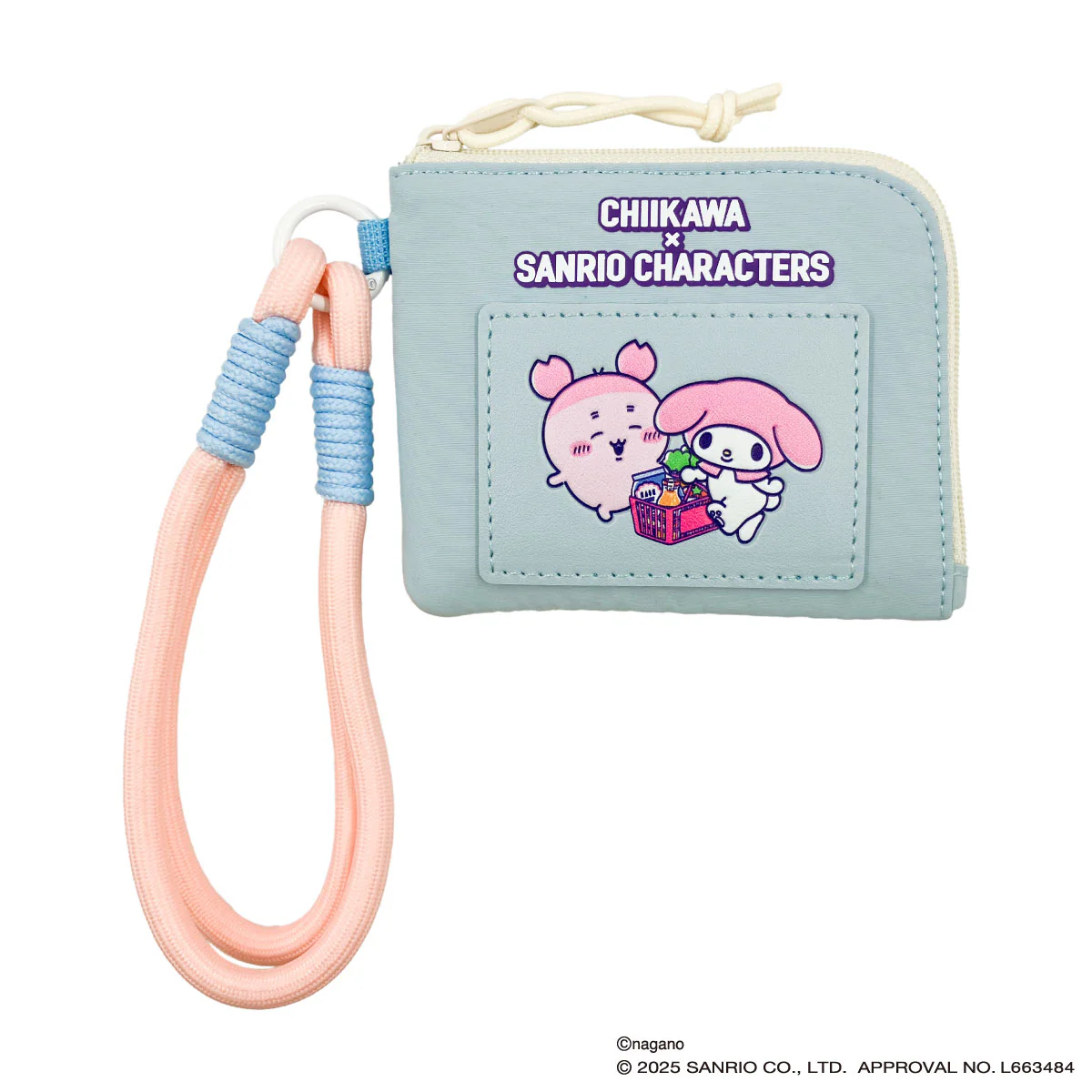 ちいかわ×サンリオキャラクターズ スーパーマーケットなコンパクトウォレット（古本屋＆マイメロディ）