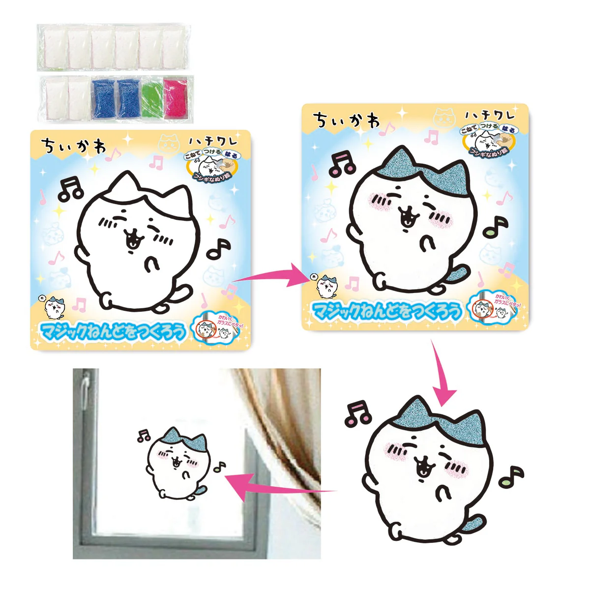 ちいかわ マジックねんど(ハチワレ) - Image 4